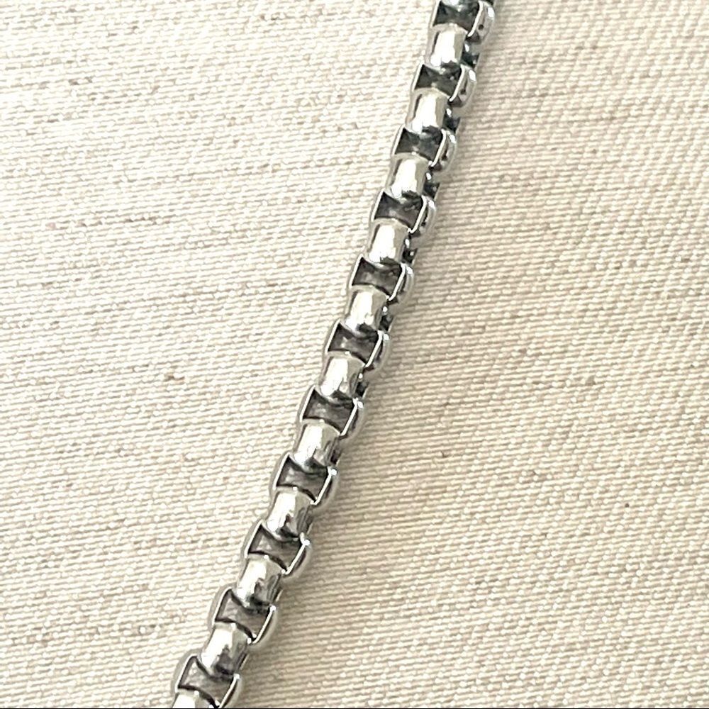 Silvertone Necklace - image 2